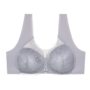 Full Size Padded Lace Front Closure Bra